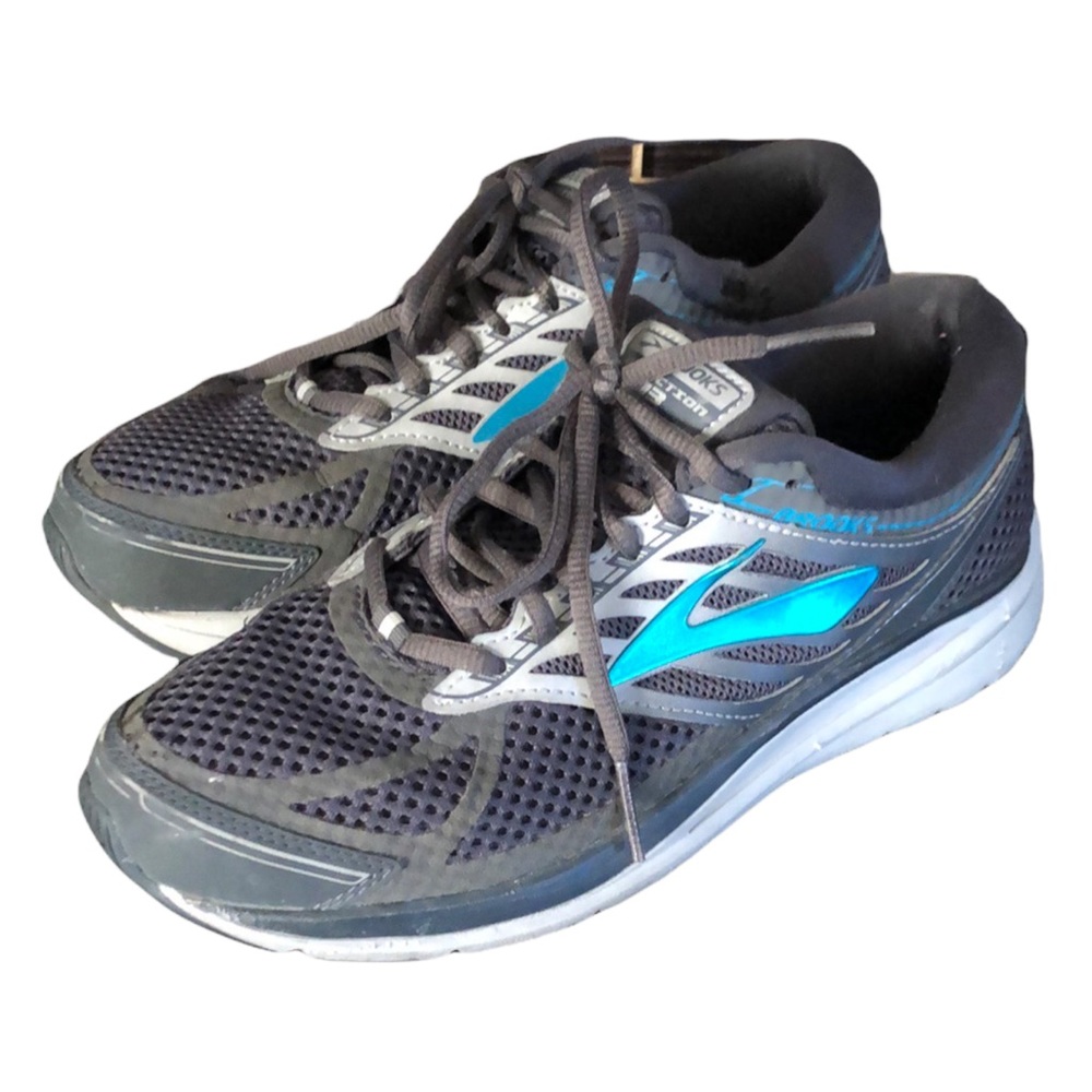 Brooks addiction 13 running‎ shoes sneakers women’s size 9 gray & teal